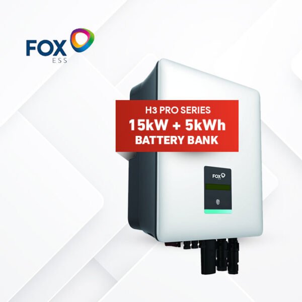 H3-Pro-15KW Invertor + EP5 ( 5kwh Battery Bank ) + EP11 ( 10.36kwh Battery Bank) + Wifi Dongle+ 3 Phase Power Meter